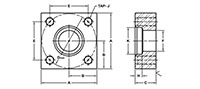 ISO 6164, Flat Face, SW-Pipe, In-Line Flanges - 2