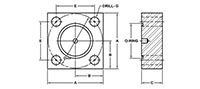 ISO 6164, O-Ring, Blind, In-Line Flanges - 3