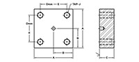 JIS B 2291 210k, Flat Face, Blind, In-Line Flanges - 2