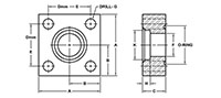 JIS B 2291 210k, O-Ring, SW-Pipe, In-Line Flanges - 2