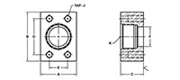 SAE J518 / ISO 6162, Flat Face, ISO 6149, In-Line Flanges - 2