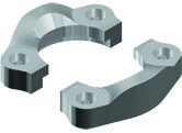 SAE J518 / ISO 6162, Split Clamp, In-Line Flanges