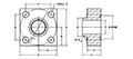 ISO 6164, O-Ring, BW-160 Pipe, In-Line Flanges - 2