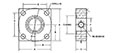 ISO 6164, O-Ring / Flat Face, GP Adapter, In-Line, GP#6 ISO6149 Flanges - 2