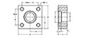 JIS B 2291 210k SH, Flat Face, SW-Pipe, In-Line Flange - 2