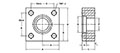 JIS B 2291 210k, Flat Face, SW-Pipe, In-Line Flanges - 2