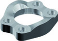 SAE J518 / ISO 6162, Clamp (Collar), In-Line, Clearance Bolt Holes Flanges