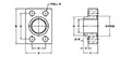 SAE J518 / ISO 6162, O-Ring, BW-160 Pipe, In-Line Flanges - 2