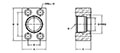 SAE J518 / ISO 6162, O-Ring, ISO 6149, In-Line Flanges - 2