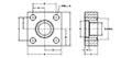 Main Square, O-Ring, SW-Pipe, In-Line Flanges - 2